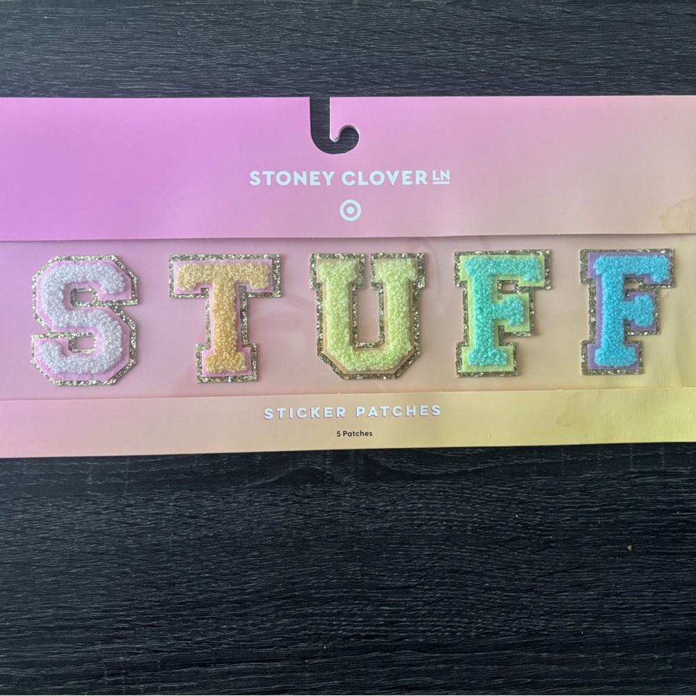 Stoney Clover Lane x Target STUFF patches